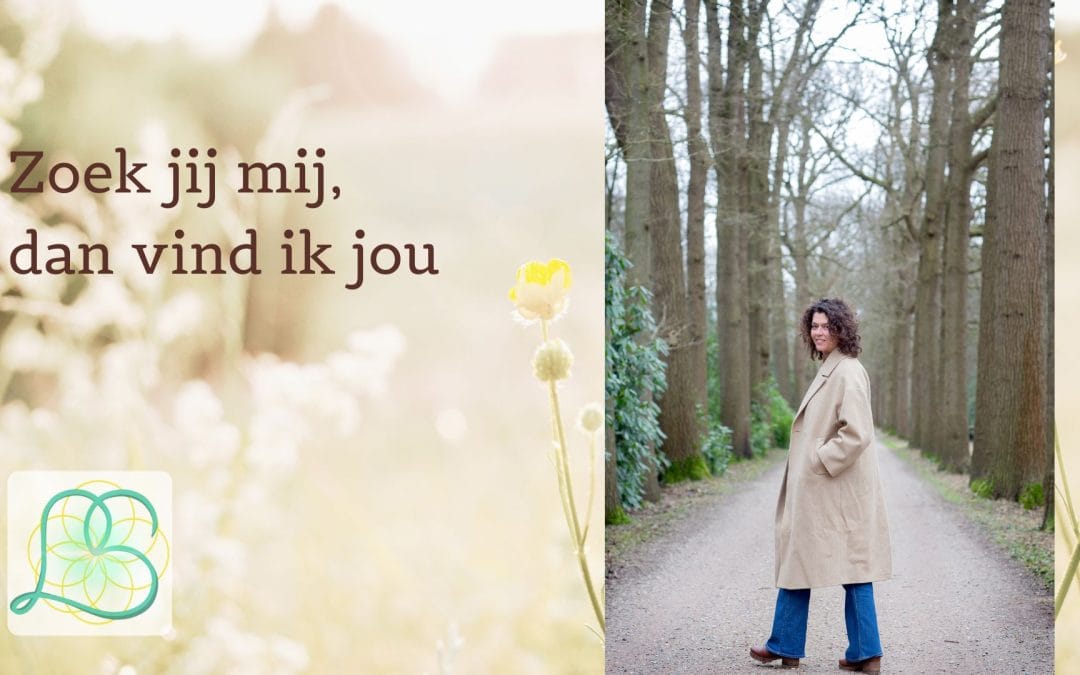 Zoek jij mij, dan vind ik jou